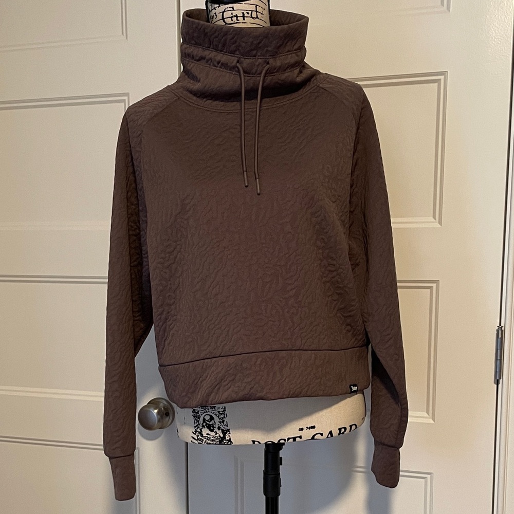 Juicy Couture Sport Gray Cowl Neck Sweatshirt